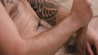 Smokin Hot Officer beats his pole, Amateur, Solo, Gay