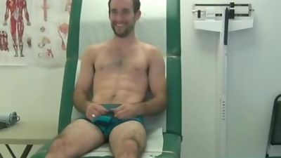 JOCK PHYSICAL DAMON B., Anal, Handjob, Gay, Medical