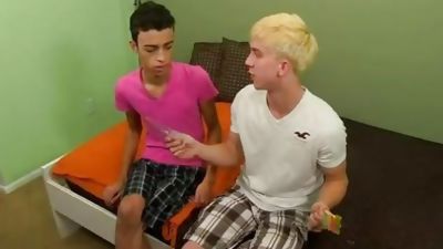 A High-Calorie Treat Must be Burned Off!, Blowjob, Teen, Gay, Lollipop Twinks