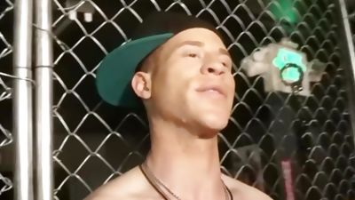 Restrained and Drained 3 - Scene 3, Blowjob, Fetish, Masturbating