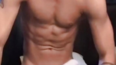 Brent Everett Beating his dick on Webcam, Big Cock, Brunette, Masturbating, Gay, Webcam, Brent Everett