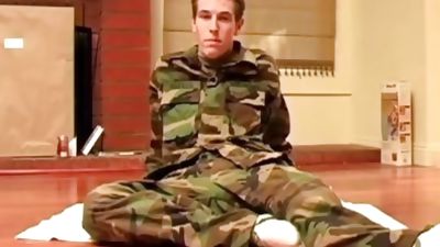 Sexy Army Boy Getting Naked, Masturbating, Teen, Gay, Sexy