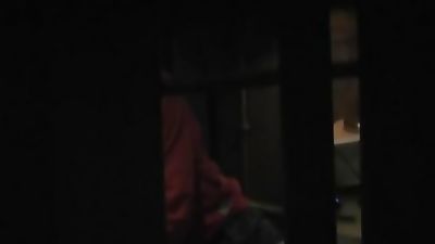 Hot stud caught masturbating in front of a window, Amateur, Cumshot, Masturbating, Caught