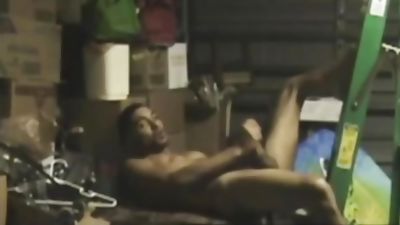 hot twink jo in garage, Amateur, Ass, Black, Gay