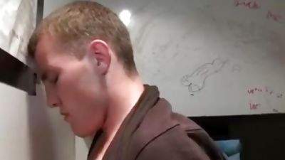 Horny straigt dude gets nasty surprise part4, Amateur, Blowjob, Gloryhole