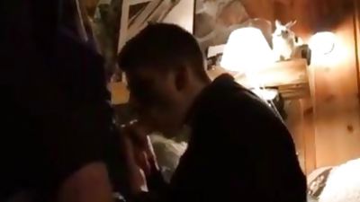 THE LOG CABIN, Big Cock, Gay, Bareback