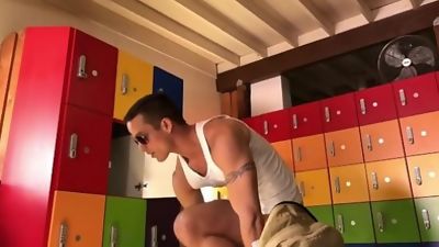 Hothouse - Oiled Up Jocks Fuck At The Pool, Bikini, Bareback, Hunks, Hot House