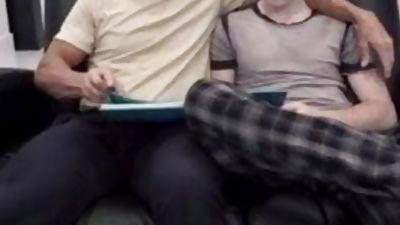 Dad and young son sucking and fucking, Anal, Masturbating, Old And Young