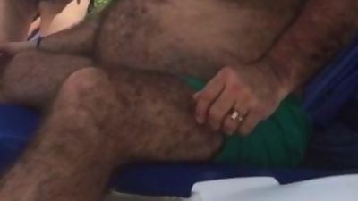 Hairy Grandpa Bear Spy Cam, Amateur, Bikini, Gay