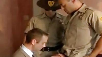 Two Cops And The Manger, Uniform, Police, Prison