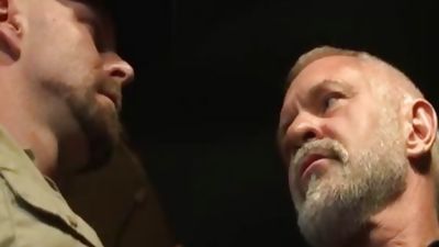 Can u Hold My penis whilst I Pee, Officer?, Fetish, Hairy, Mature, Allen Silver