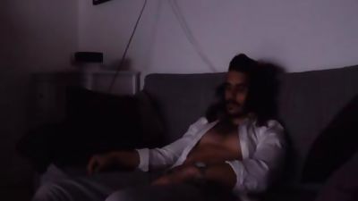 Detective Comes Home From Late Night investigation, Uniform, Office, Smoking