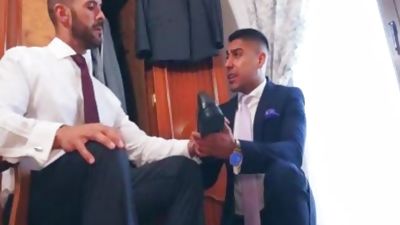 Suited Handyman, Hairy, Muscle, Hunks