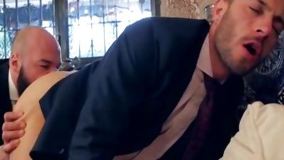 Muscle homo pooper-copulation With dick juice flow, Anal, Ass, Cumshot, Gay