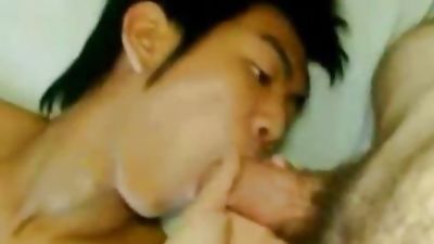 Filipino guy Getting backdoor slammed And that guy likes Tourists, Asian, Ass, Blowjob, Filipino, Gay