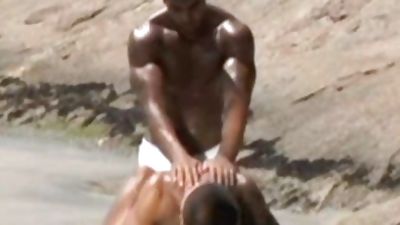 Beach Sunscreen dream, Bikini, Outdoor, Muscle