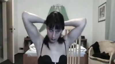 Lara dark - fake penis On Poppers, Amateur, Dildo, Crossdresser