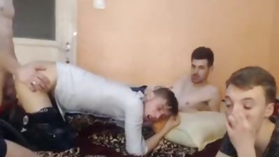 Romanian orgy oral stimulation-stimulation On cam, 5 Romanian friends Go gay, bang - suck & Rim ass, European, Webcam, Gay