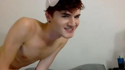 Two Femmy twinks Facialize Each Other, Blowjob, Cumshot, Facial