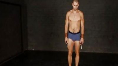 Whipping Russian slave, European, Fetish, BDSM