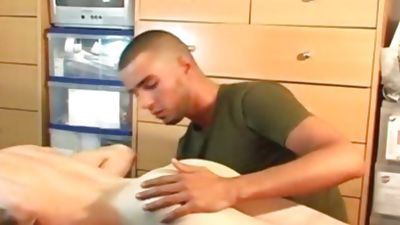 My str8 Neighbour Made A Porn Where he Pump A large ramrod!, Big Cock, Massage, Masturbating, Gay