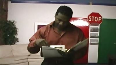 White Perv gets black 10-Pounder torture, Big Cock, Blowjob, Hardcore