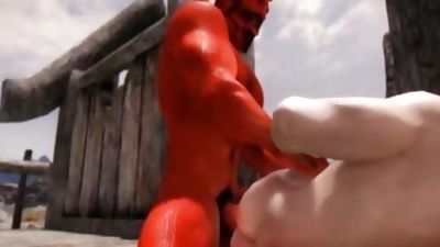 A Serious Social Commentary On What It Is Like Playing A Sex Modded Skyrim, Interracial