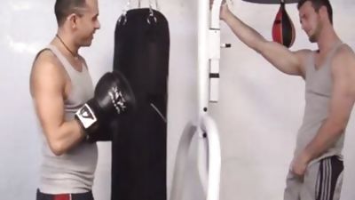 palatable jocks engulf cocks In The Gym, Blowjob, Pornstar, Hunks