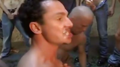 lusty Party cum skank Takes All Loads, Blowjob, Cumshot, Party