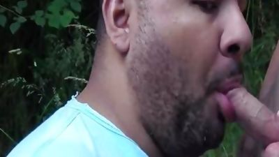 Une clip Avec Mon Minet Bien GonflÃ© De Jus, Blowjob, Interracial, Swallow, Gay