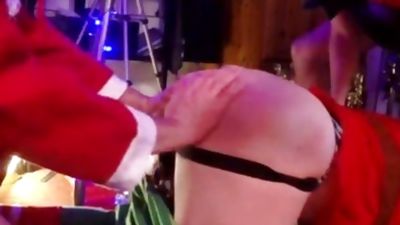 So For The Festive Season Me And My Handler Wanted To Do smth A Little Different So We Put This jointly. We too Had The joy Of Our new Partner In Crime Who Played Santa's Little Helper As His Debut.
, Anal, Hardcore, Christmas
