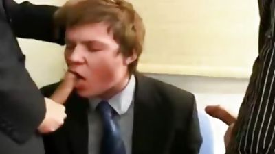 Bar Brit Job Interview, Amateur, European, Teen