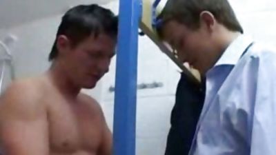 will receives jon to fix the shower, Anal, Teen, Gay