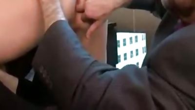 Office boyz 1, Ass, European, Brunette