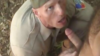 Outdoor hirsute suck & fuck, Anal, Outdoor, Gay