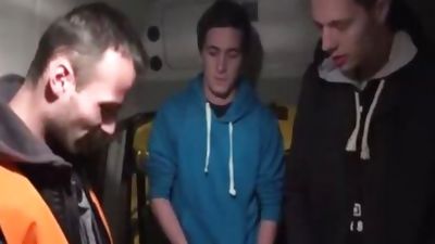 in nature's garb Foursome At The Parking Lot, Bareback, Foursome, Orgy