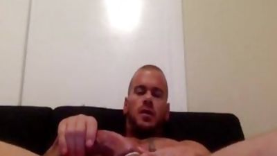 Marco Ducati Fires Up His large 10-Pounder For A Ride, Masturbating, Gay, Muscle