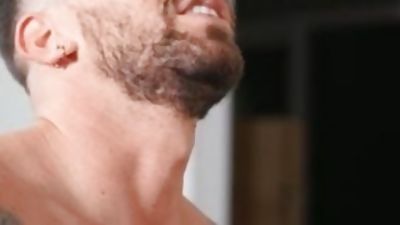 DrillMyHole: Slamming hard escorted by Chris Damned, Facial, Masturbating, Gay, Men, Michael DelRay