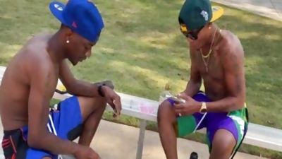 Holliwud & Montana SUPERHOT Blacks astonishing EXPLOSIVE SPURTS, Black, American