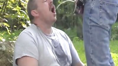 excited Chub Daddy take up with the tongue And engulf, Ass, Hairy, Hardcore