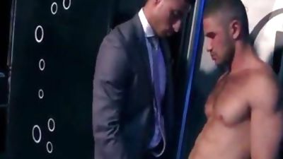 Brutal Hunk Top nailing Hard With Two Other Mus, Anal, Hardcore, Gay