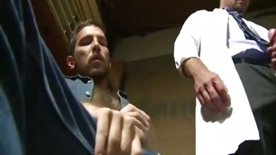 2 Fit old twinks Greek Gods In Rehab Doing The enchanting Doctor After Therapy, European, Uniform, Gay