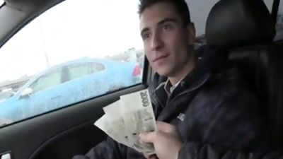 pleasure In A Car With A handsome man (287), Gay, Beauty, Car