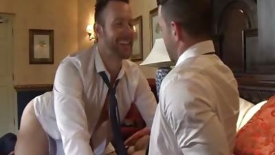 12-07 7 Adriano disrobes Off Matthew's Suit, Big Cock, Blowjob, College