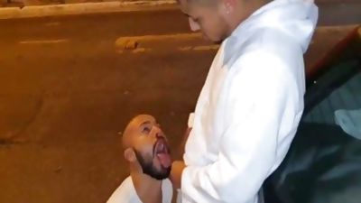 São Paulo Street Sex, Amateur, Big Cock, Outdoor