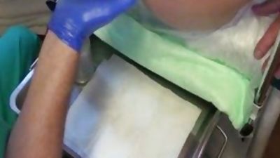 older lad Getting A Smooth Genital Shaving, A Prostate And Sensual Body Massage., Mature, Uniform, Twinks