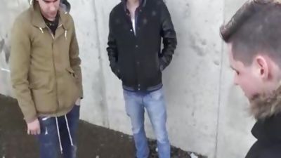 Czech Public three-some, Amateur, Anal, Teen