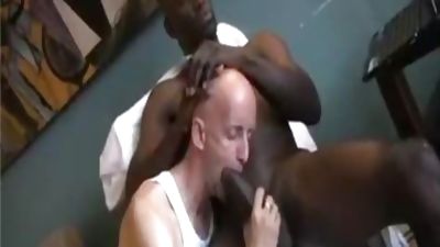 White legal age teenager Tries To gulp BBC, Big Cock, Black, Blowjob, Ebony