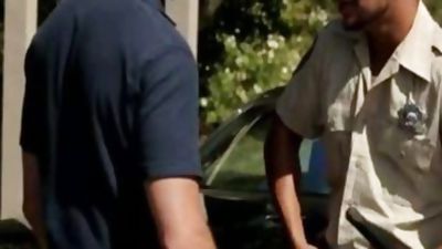 Car jack off Leads To lusty bunch-sex, Anal, Blowjob, Interracial