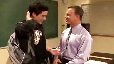 Teacher slammed By Student, Masturbating, Teacher, Gay